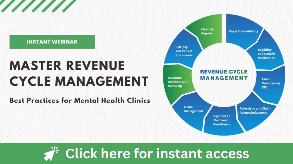 Behavioral Health Revenue Cycle Management