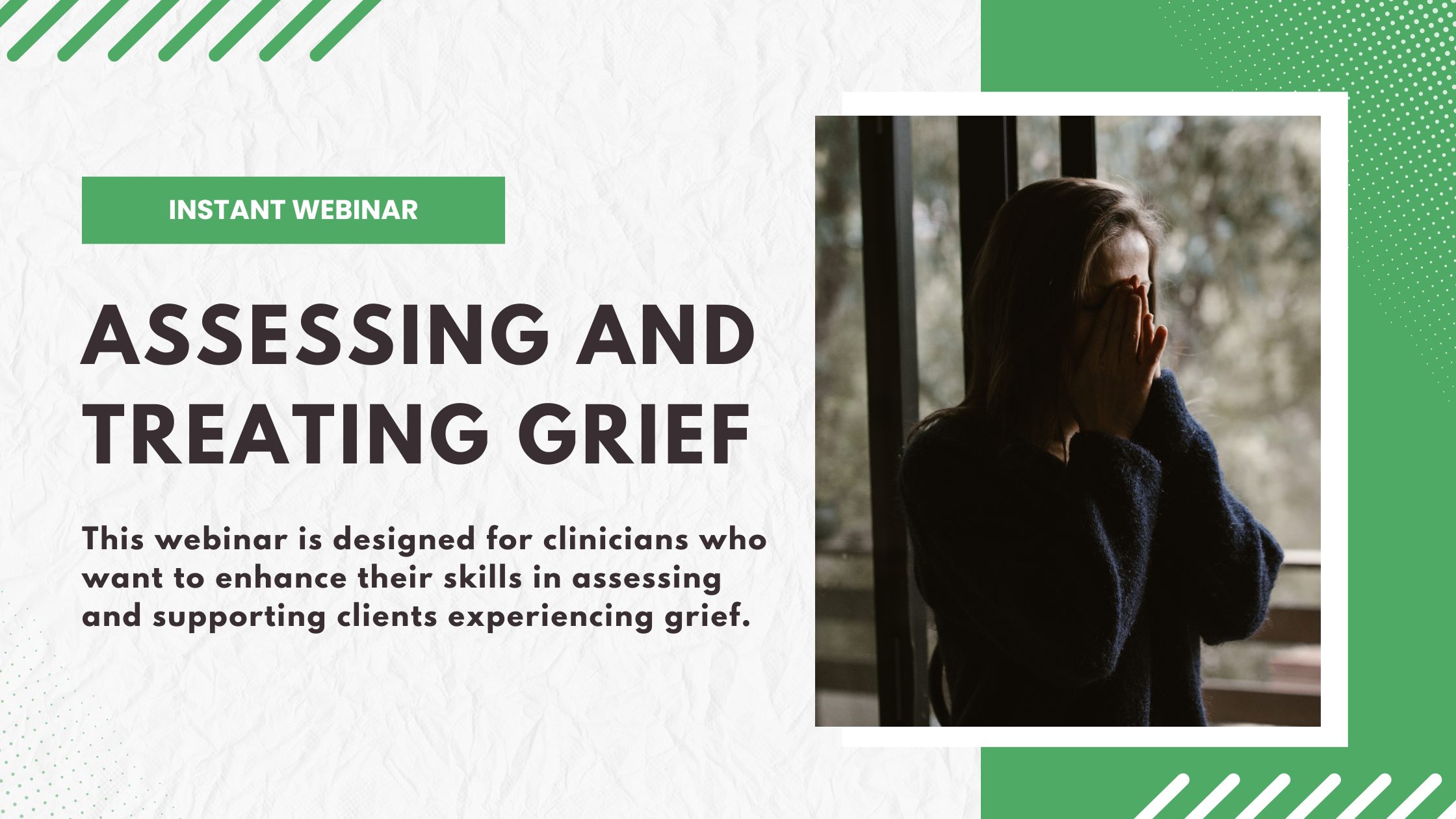 Webinar on Treating Grief