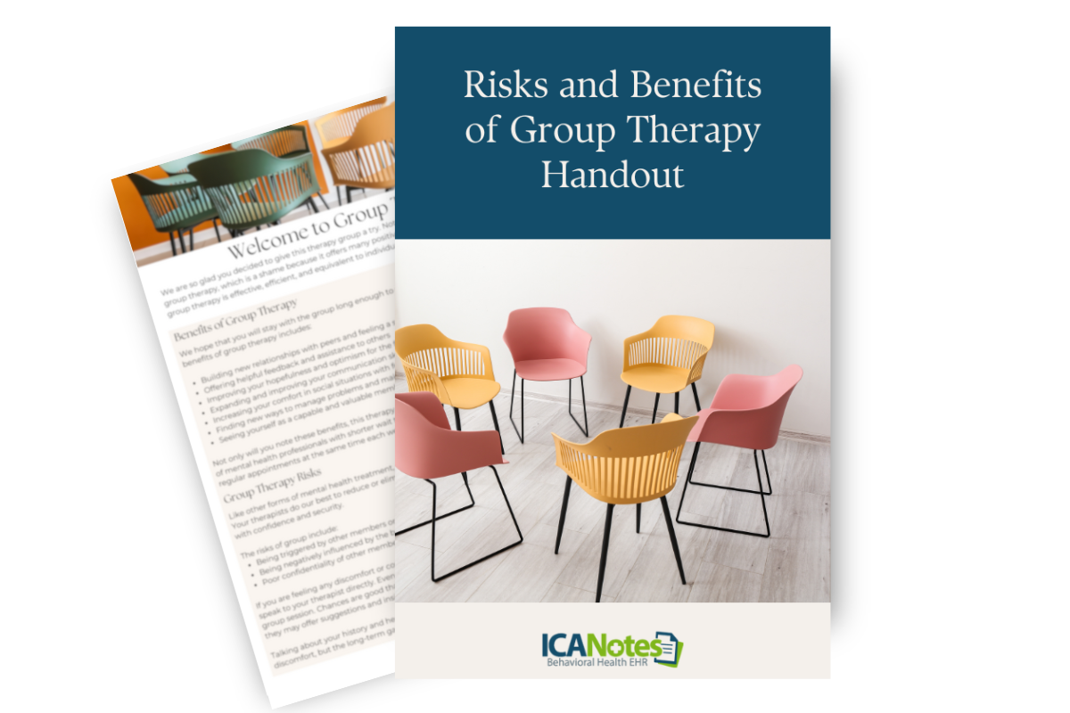 Risks and Benefits of Group Therapy Handout