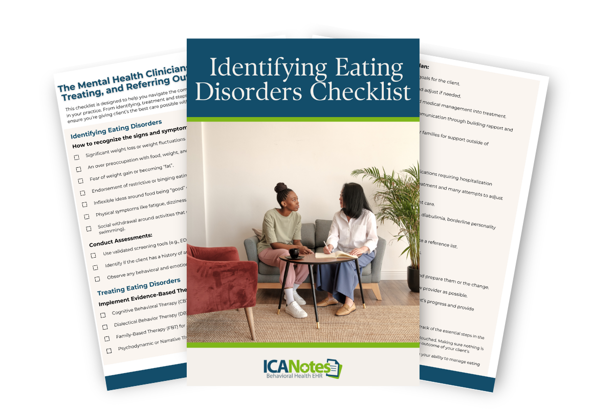 Eating Disorders Checklist